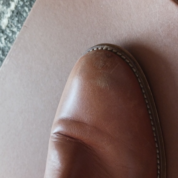 Coach Boots size 9 B leather cinnamon color, comes with original box - Picture 4 of 4